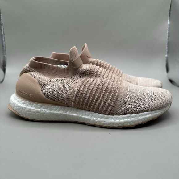 adidas Shoes - Adidas UltraBoost Laceless Slip-On CQ0010 Women’s 7 Ash Pearl Running Sneakers